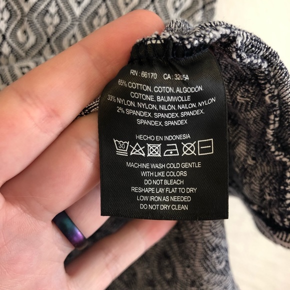 Anthropologie Postmark Gray Peplum Top - Picture 6 of 8